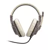 Hama SoundZ 333 headset johdollinen head-band gaming USB Type-A beige, ruskea