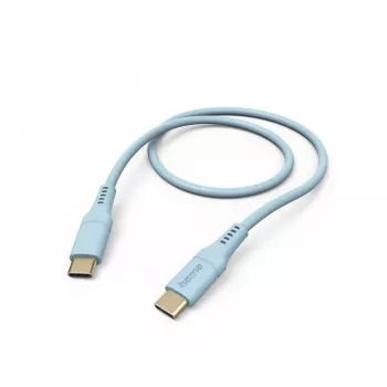Hama Flexible USB-kaapeli USB 2.0 1,5 m USB C sininen