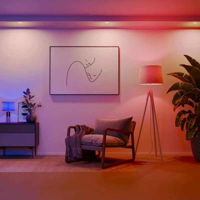 Hama 00176640 Smart Lighting älylamppu Wi-Fi 9 W