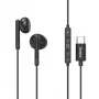 Hama Classy kuulokemikrofoni johdollinen in-ear puhelut/musiikki USB Type-C musta