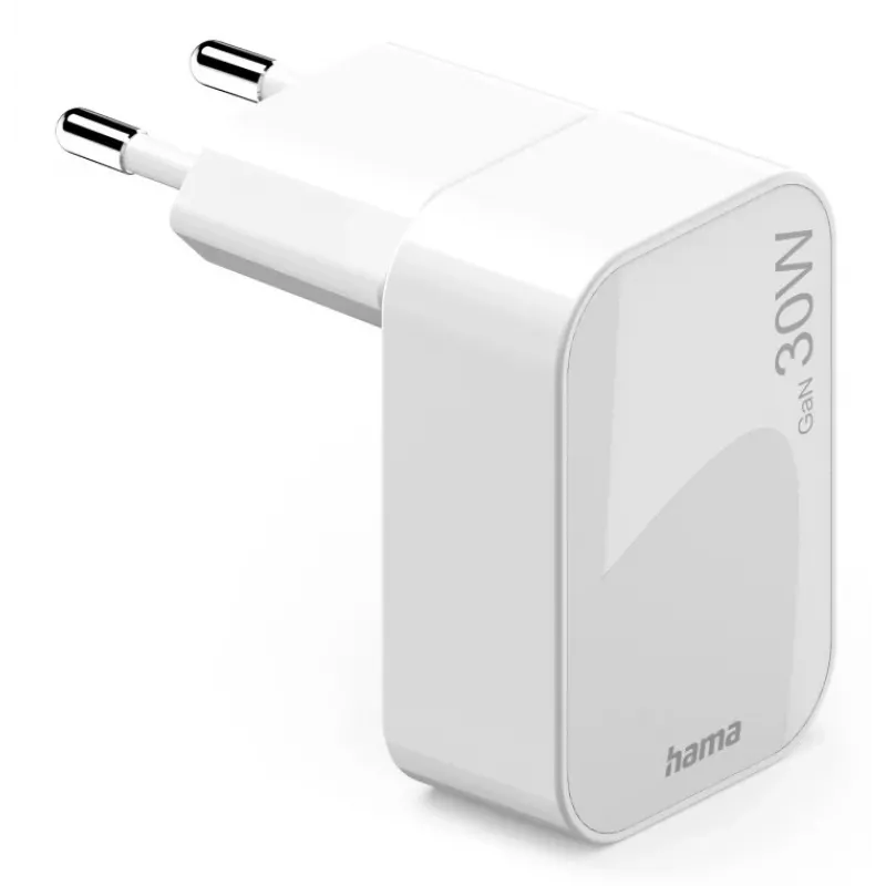 Hama 00201954 laturi mobiililaitteille älypuhelin, tabletti valkoinen AC pikalataus sisäkäyttöön