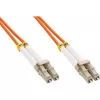 Techly LC/LC monimuotokuitukaapeli 50/125 OM2 1m ILWL D5-LCLC-010