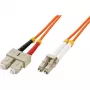 Techly SC/LC monimuotokuitukaapeli 50/125 OM2 5m ILWL D5-SCLC-050