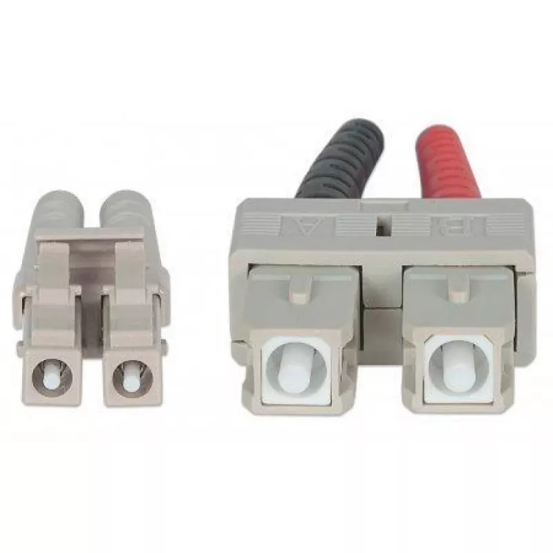 Techly SC/LC monimuotokuitukaapeli 50/125 OM4 20m, 20 m, OM4, SC, LC
