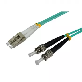 Techly ST/LC monimuotokuitukaapeli 50/125 OM3 1m ILWL D5-STLC-010/OM3