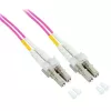 Techly LC/LC monimuotokuitukaapeli 50/125 OM4 20m ILWL D5-LCLC-200/OM4