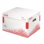 Esselte arkistolaatikko Speedbox FSC® LAF, punainen, valkoinen, 500 g, 334 x 392 x 301 mm