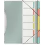Esselte Colour'Breeze välilehti 6 välilehteä, monivärinen, polypropeeni (PP), 266 mm, 20 mm, 240 g, 1 kpl