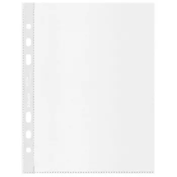 Esselte Recycle Pocket A5, 150 x 210 mm (A5), läpinäkyvä, polypropeeni (PP), vaaka-/pystyasento, yläpuoli, 0,07 mm