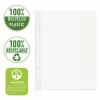 Esselte Recycle Pocket A5, 150 x 210 mm (A5), läpinäkyvä, polypropeeni (PP), vaaka-/pystyasento, yläpuoli, 0,07 mm