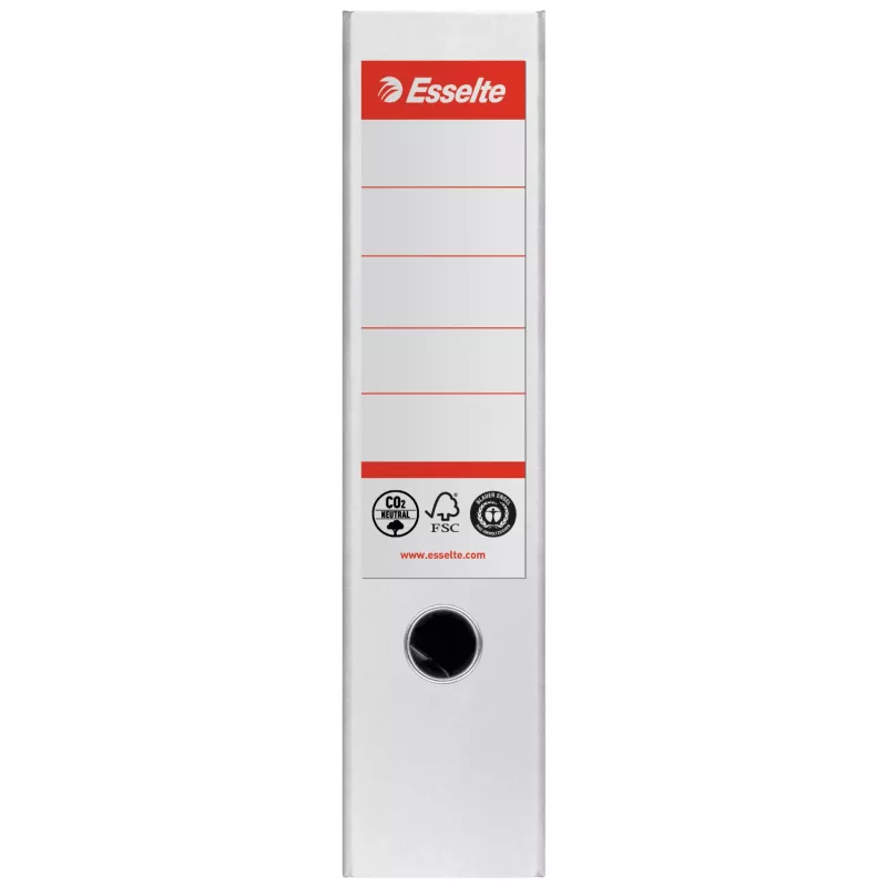Esselte No.1 vipukansio, 100 % kierrätyskartonki, A4, säilytys, kartonki, valkoinen, 500 arkkia, 80 g/m²
