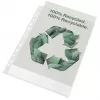 Esselte Recycle Pocket A4, 210 x 297 mm (A4), läpinäkyvä, polypropeeni (PP), pystyasento, yläpuoli, 0,07 mm