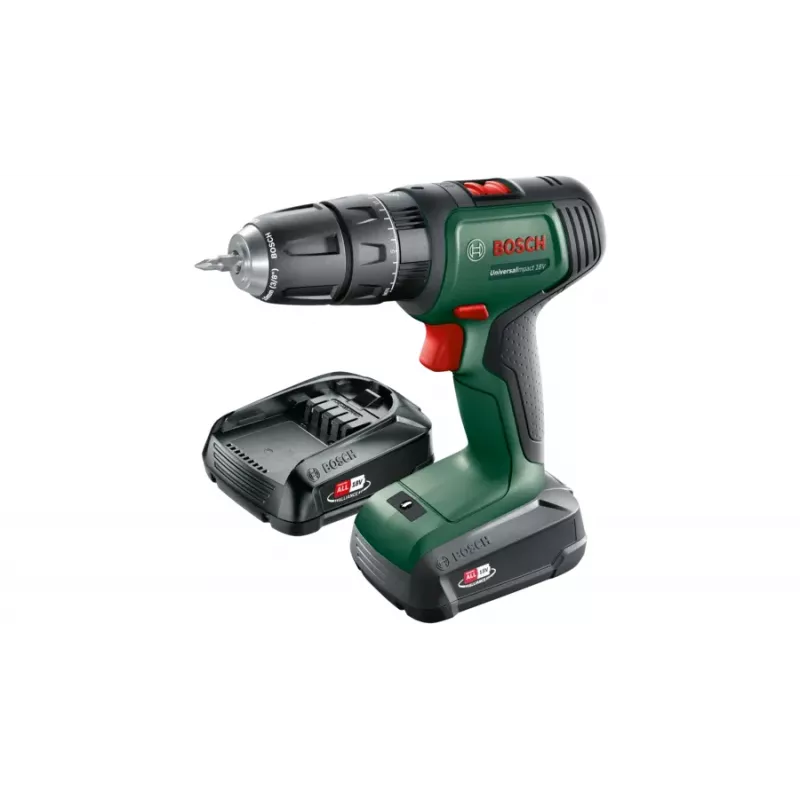 Bosch UniversalImpact 18V 1450 kierr./min pikaistukka 1,3 kg vihreä