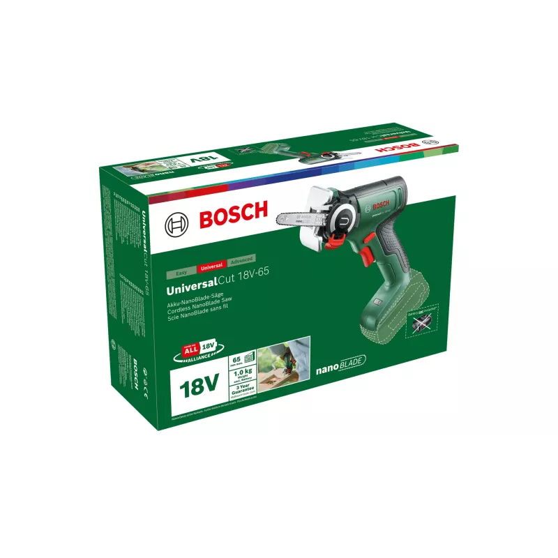 Bosch UniversalCut 18V-65 pistosaha 8000 iskua/min 1 kg