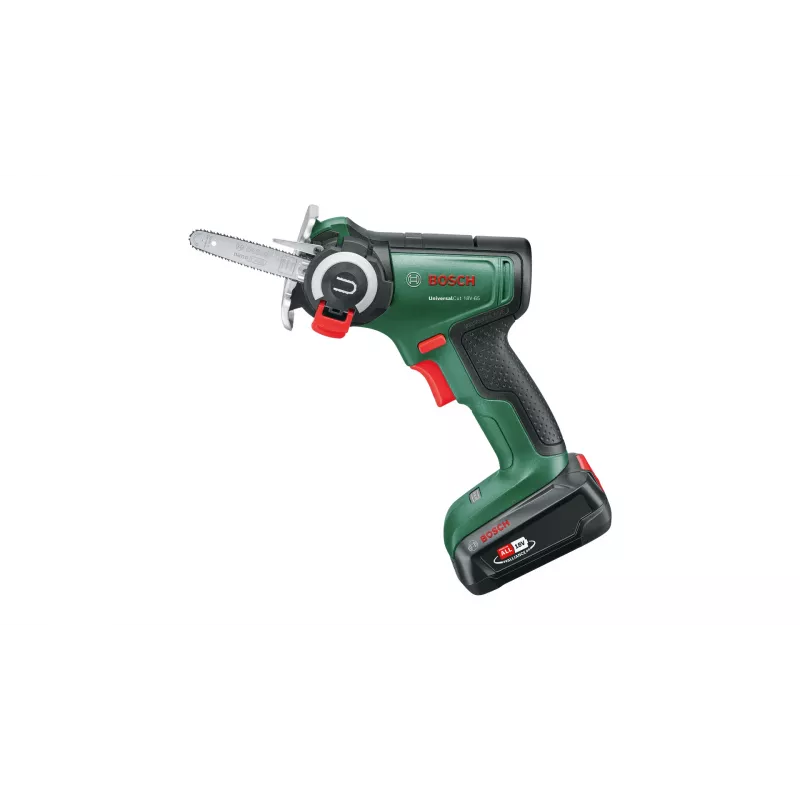 Bosch UniversalCut 18V-65 akkukäyttöinen puutarhasaha, sis. akun ja laturin, 06033D5202