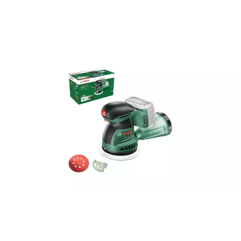 Bosch UniversalOrbit 18V-20 (BareTool), epäkeskohiomakone, orbital, vihreä, Saksa, akku, 18 V