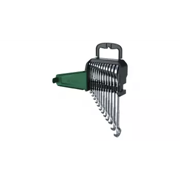 Bosch 1 600 A02 Z9D, 6,7,8,9,10,11,12,13,14,15,17,19 mm, ruostumaton teräs, kromi-vanadiiniteräs, satiini, 12 kpl