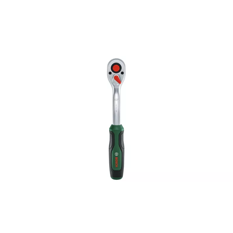 Bosch 1600A02Z9F 1/2 in räikkä- ja hylsysarja, 25 kpl, vihreä
