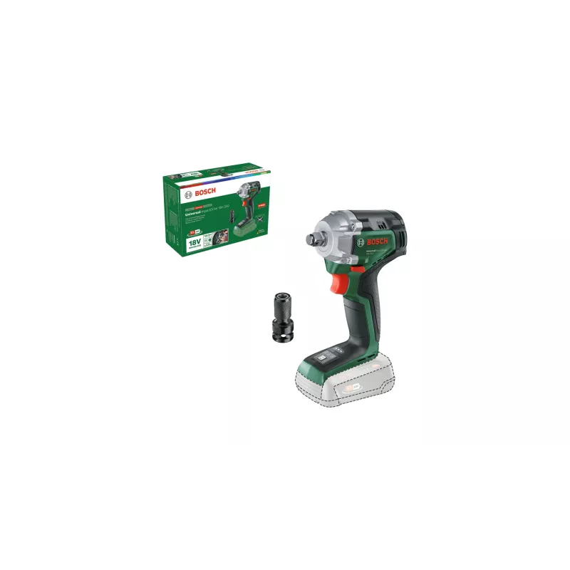 Bosch ImpactDrive 18V-350 2300 kierr./min musta, vihreä