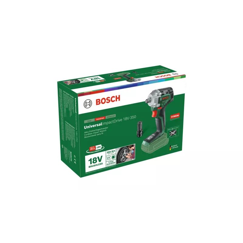 Bosch ImpactDrive 18V-350 2300 kierr./min musta, vihreä