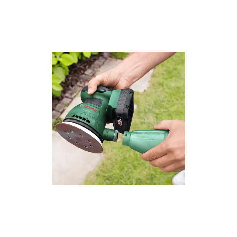 Bosch EasyOrbit 18V-10 epäkeskohiomakone 23000 OPM musta, vihreä