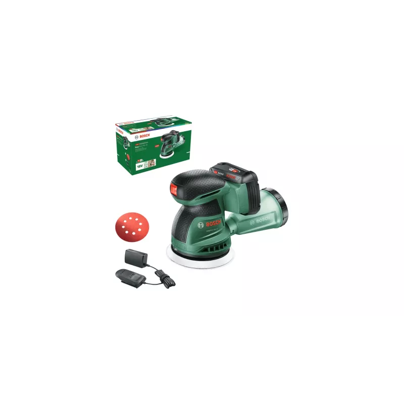 Bosch EasyOrbit 18V-10 epäkeskohiomakone 23000 OPM musta, vihreä