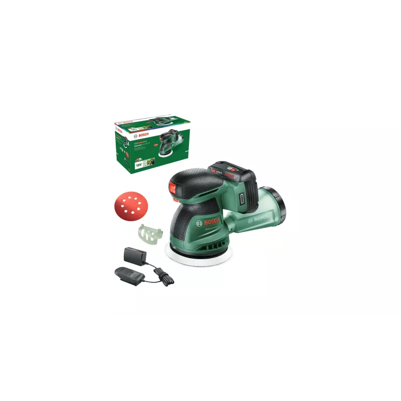 Bosch UniversalOrbit 18V-20 epäkeskohiomakone 23000 OPM musta, vihreä