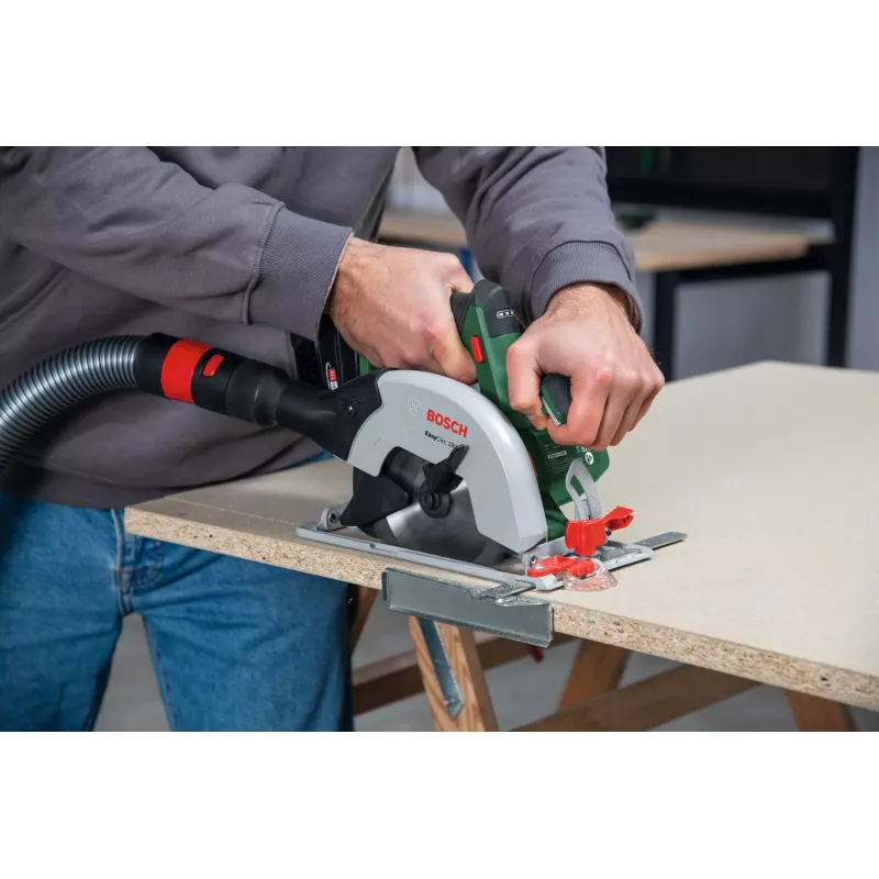 Bosch EasyCirc 18V-48 (runko, pahvipakkaus), puu, vihreä, 25 cm, 4200 kierr./min, 9 cm, 2 cm