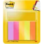 Post-it® muistilappumerkki, suorakaide, vihreä/oranssi/pinkki/violetti/keltainen, 50 arkkia, itseliimautuva