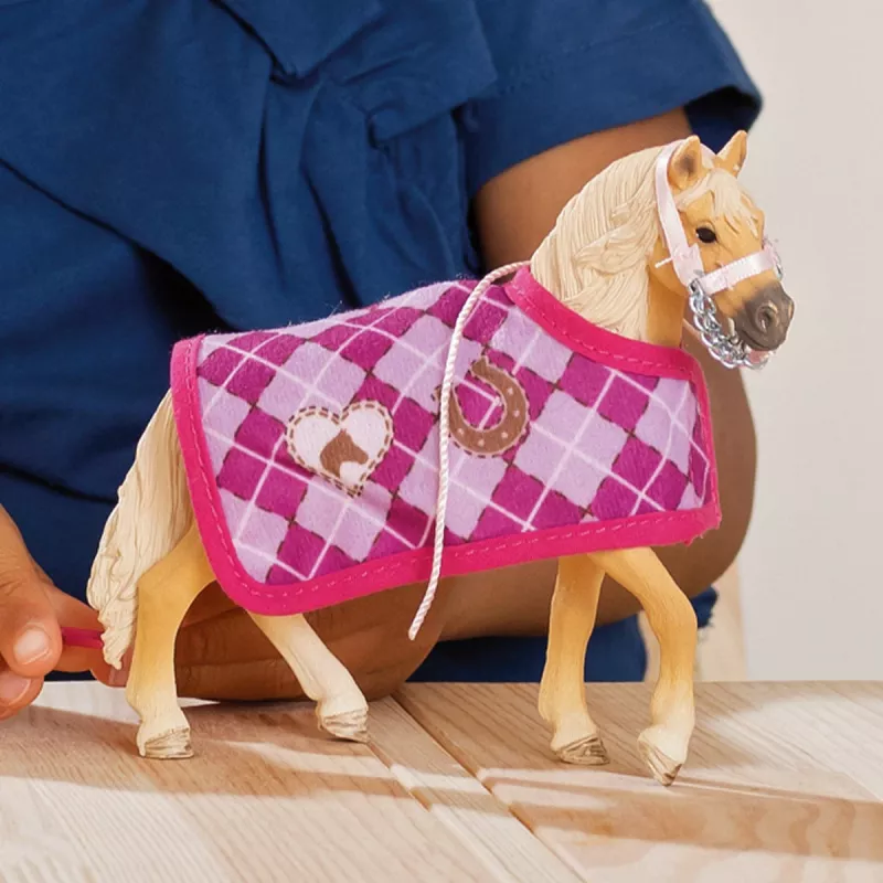 schleich HORSE CLUB Sofian muotiluomus, hevoset, 5 vuotta, ruskea, pinkki