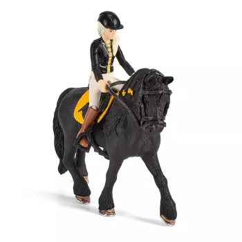 schleich HORSE CLUB hevoskuljetus Tori & Princess, hevostalli, hevoset, 5 vuotta, monivärinen, muovi