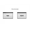 Multibrackets M 16:9 moottoroitu projektionäyttö 300x168, 135 tuumaa Black Edition