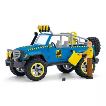 schleich Dinosaurs maastoauto ja dinojen etuvartioasema