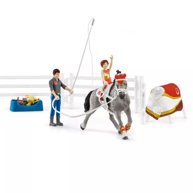 leikkisetti Schleich HORSE CLUB Mian voltigeerausratsastussetti