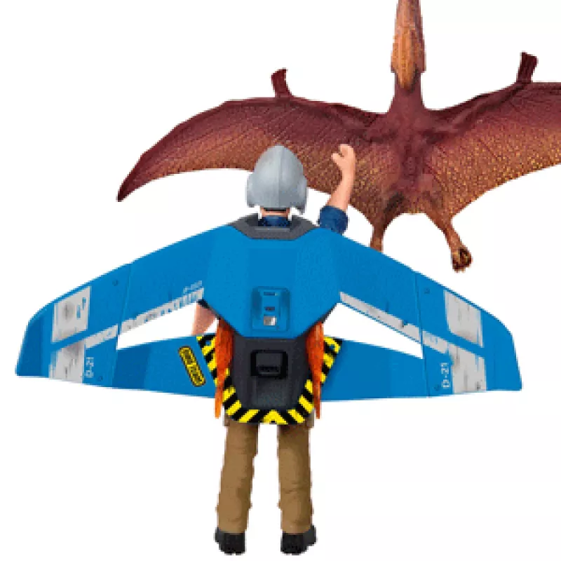 Schleich dinosaurusten jetpack-takaa-ajo -pelisetti
