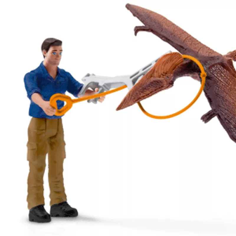 Schleich dinosaurusten jetpack-takaa-ajo -pelisetti