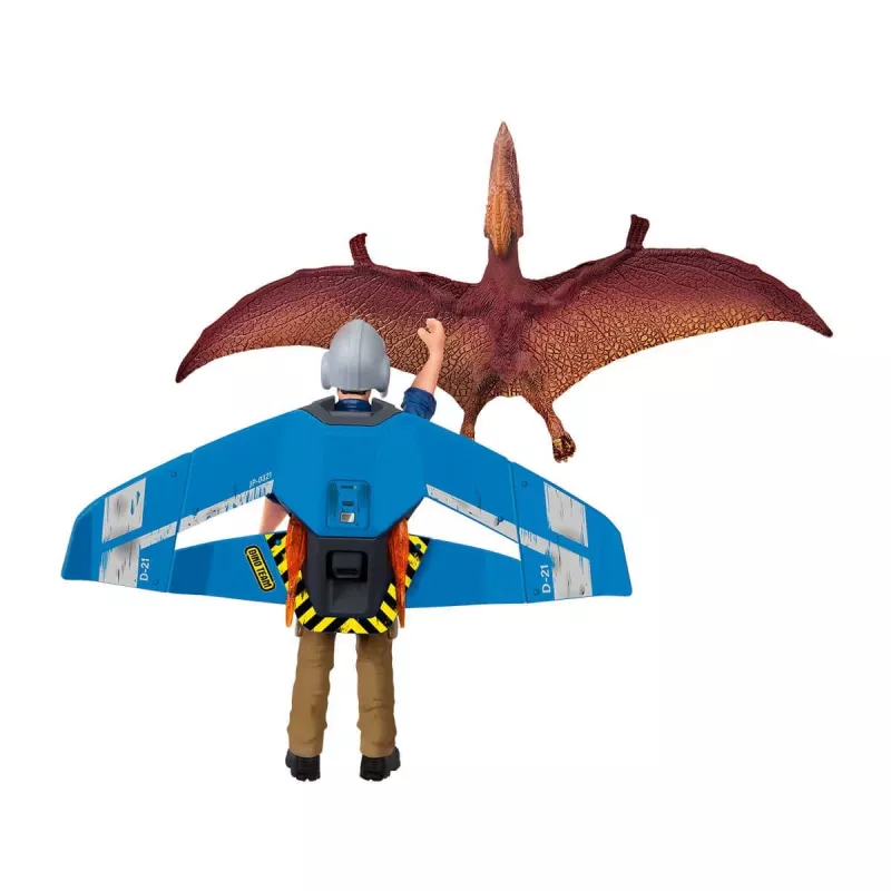 Schleich dinosaurusten jetpack-takaa-ajo -pelisetti
