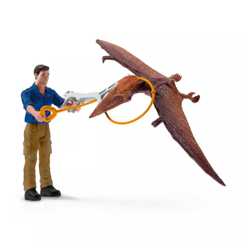 Schleich dinosaurusten jetpack-takaa-ajo -pelisetti