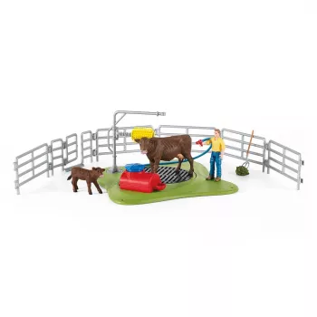 maatila Schleich FARM WORLD Happy Cow Wash