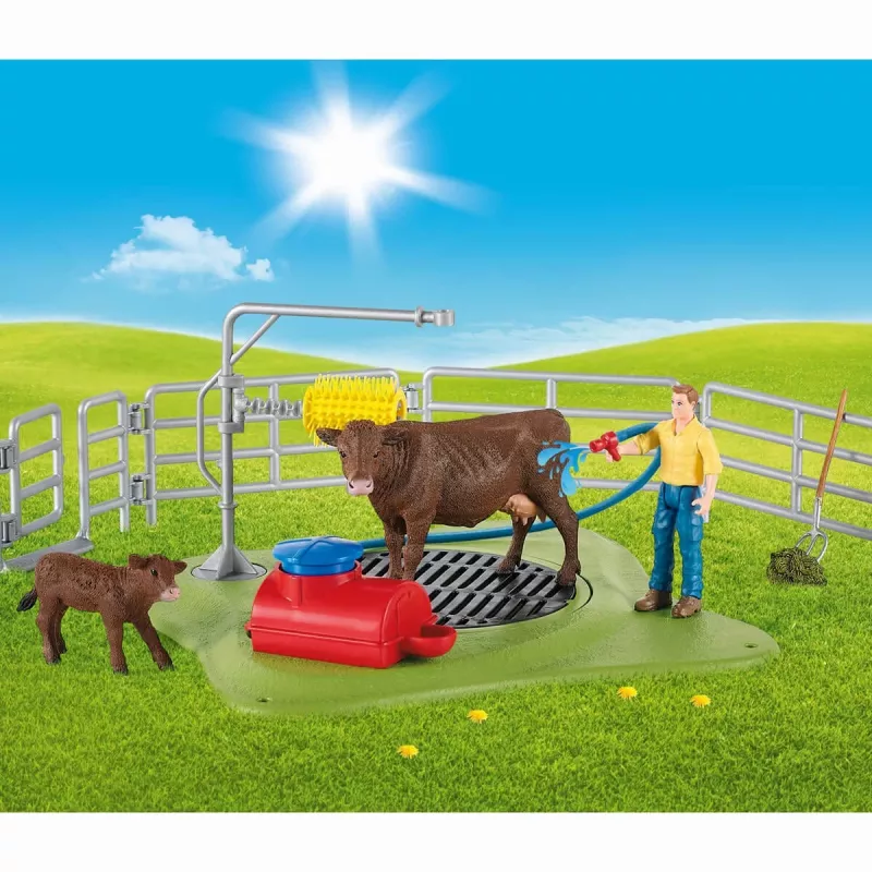 maatila Schleich FARM WORLD Happy Cow Wash