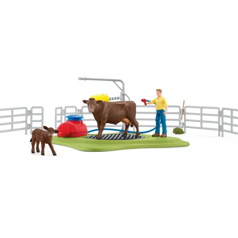 maatila Schleich FARM WORLD Happy Cow Wash