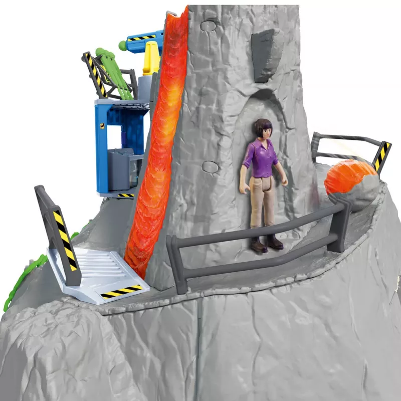 eläin Schleich Dinosaurs Volcano Expedition Base Camp monivärinen 42564