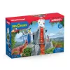 eläin Schleich Dinosaurs Volcano Expedition Base Camp monivärinen 42564