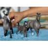 schleich HORSE CLUB Selle Français -tamma mustanharmaa 13955S