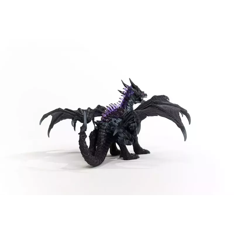 lelu Schleich ELDRADOR CREATURES varjolohikäärme musta violetti 70152