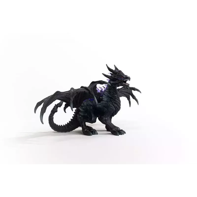 lelu Schleich ELDRADOR CREATURES varjolohikäärme musta violetti 70152