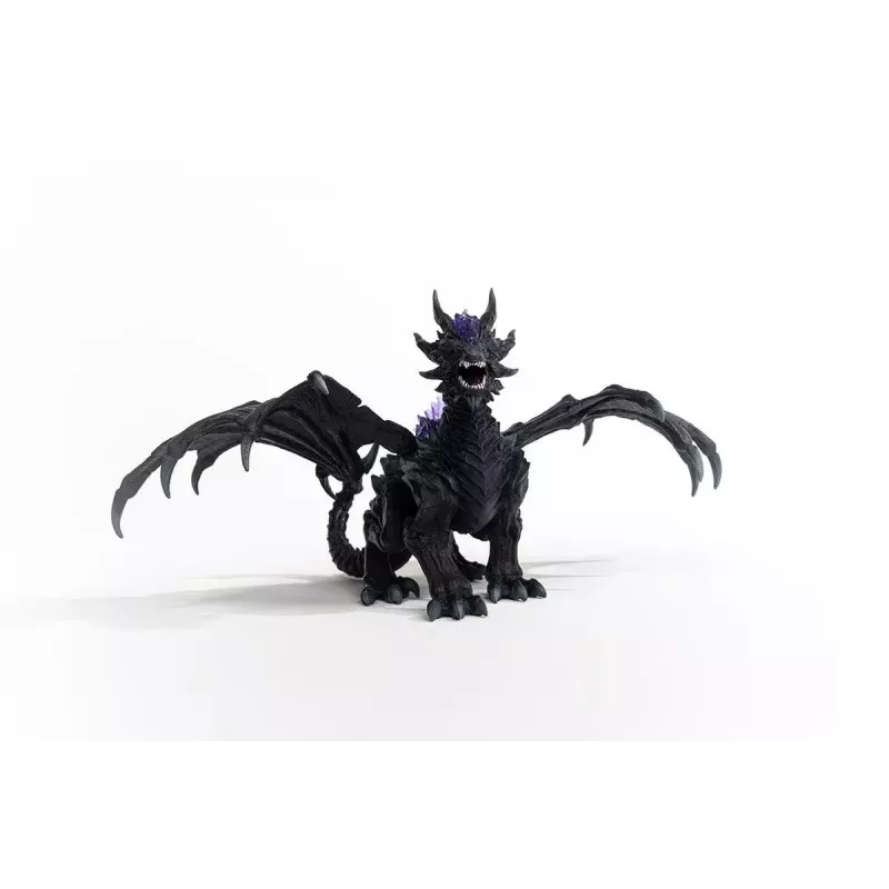 lelu Schleich ELDRADOR CREATURES varjolohikäärme musta violetti 70152