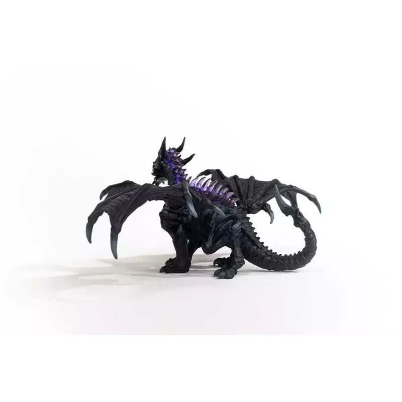 lelu Schleich ELDRADOR CREATURES varjolohikäärme musta violetti 70152