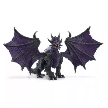lelu Schleich ELDRADOR CREATURES varjolohikäärme musta violetti 70152