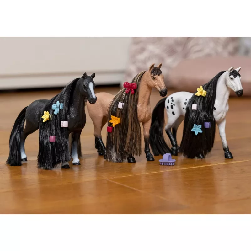 hevosfiguuri Schleich Horse Club Sofian kaunottaret quarterhevonen tamma musta